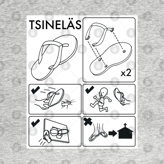 Versatile Tsinelas (Flipflop) Spoof: Pinoy Humor, Cockroach Killer, Creative Gag Gift by Bear World Industries